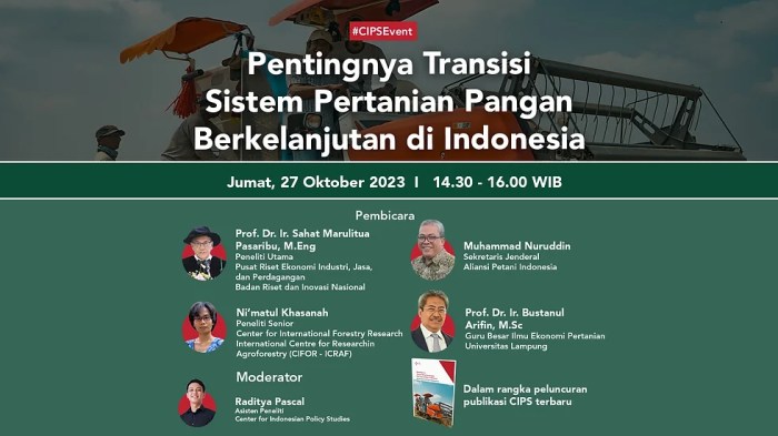 Produksi pangan berkelanjutan melalui sistem industri pertanian-peternakan