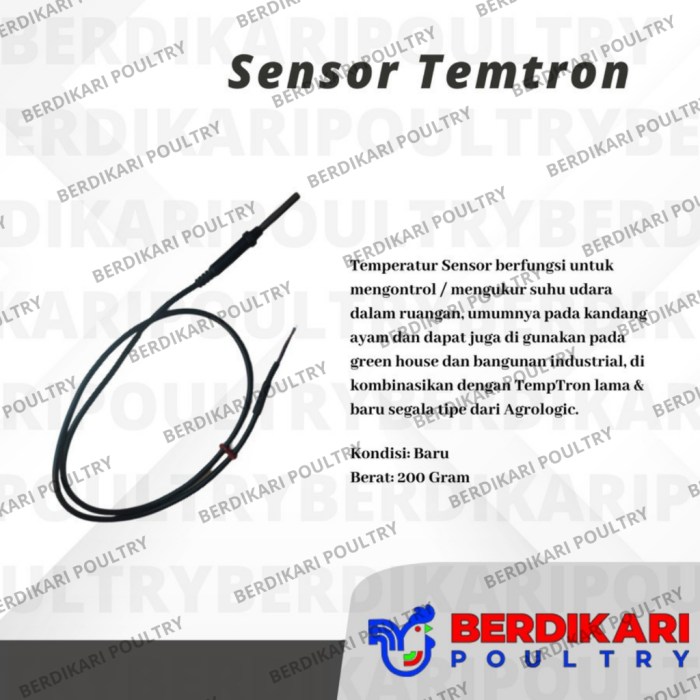 Penggunaan sensor suhu dan kelembaban di kandang ternak