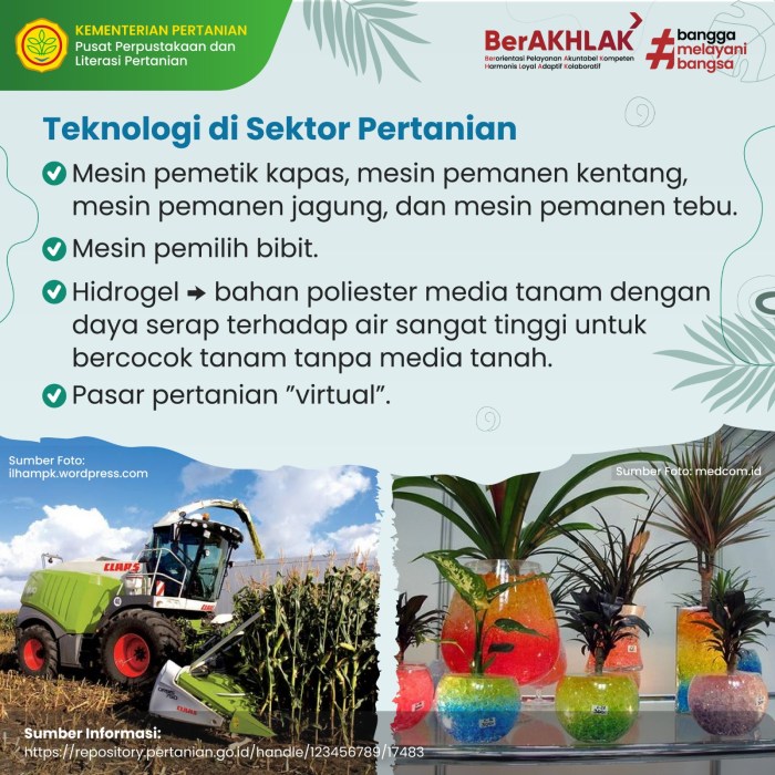 Teknologi terbaru dalam industri pertanian dan peternakan