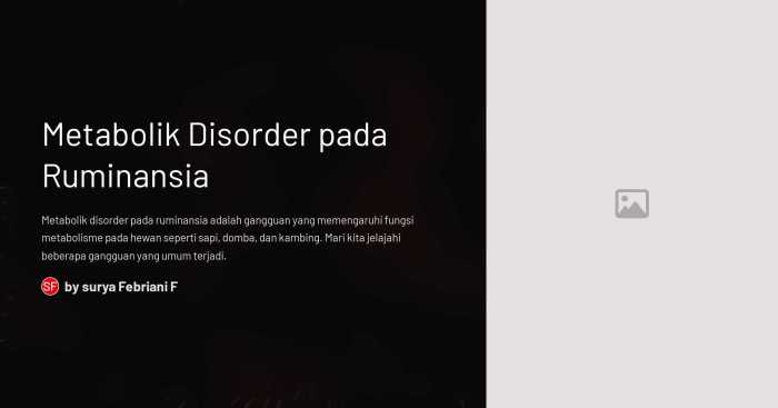 Kualitas pakan buruk sebagai pemicu penyakit metabolik pada sapi