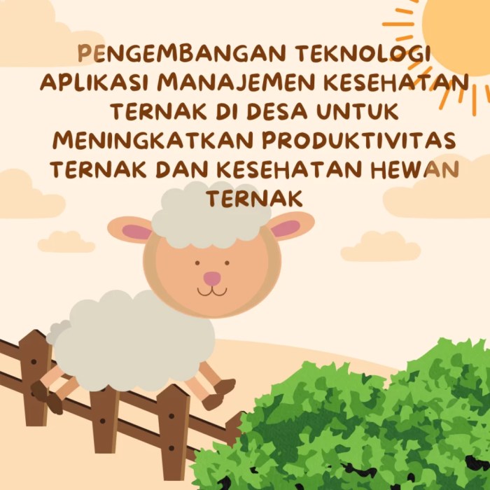 Aplikasi IoT dalam monitoring kesehatan ternak