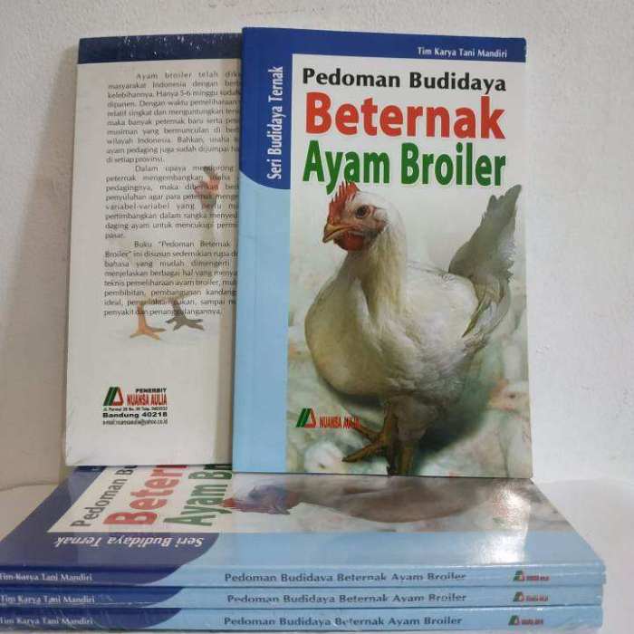 Pedoman Budidaya Beternak Ayam Broiler | Lazada Indonesia